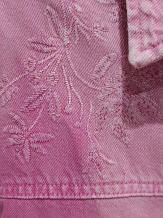Sobrecamisa Bershka Rosa Lavado Talla M