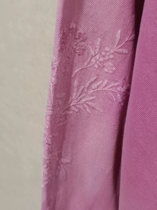Sobrecamisa Bershka Rosa Lavado Talla M