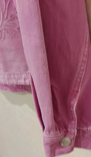 Sobrecamisa Bershka Rosa Lavado Talla M