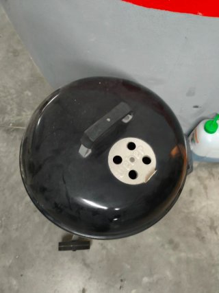 Barbacoa Weber Compact Kettle Negra