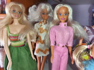 Lote 10 Muñecas Maniquí Vintage