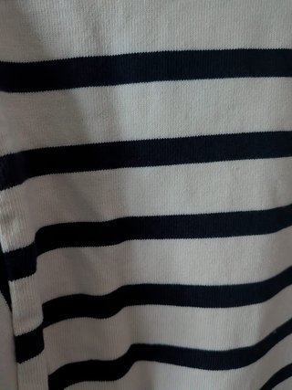 Jersey Zara Rayas Azul Marino Talla M