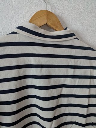 Jersey Zara Rayas Azul Marino Talla M