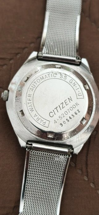 Reloj Citizen Crystal Seven automático