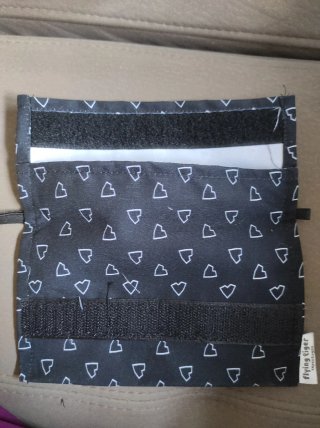 Lote 8 Fundas Multiusos Tela Corazones