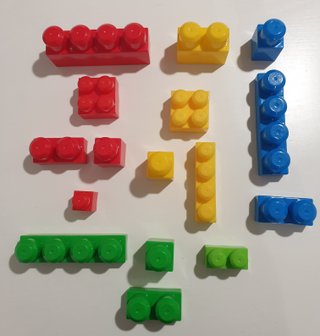 Mega Bloks Construcción 180 Piezas juego infantil