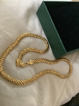 Collana placcato oro 750