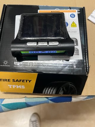 Monitor Presión Ruedas Solar TPMS