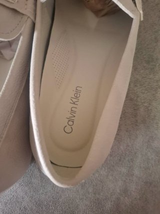 Zapatillas Calvin Klein caballero beige/blanco