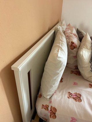 Cama Ikea Madera Blanca