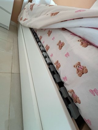 Cama Ikea Madera Blanca