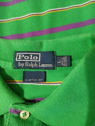 ralph lauren polo size L green