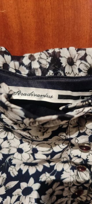 Vestido de tirantes con estampado floral