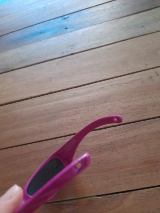 Gafas de sol infantiles rosas