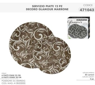 Servizio Piatti 12 Pezzi DGBavaria