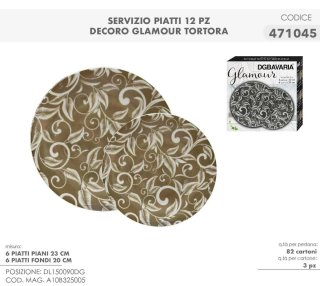 Servizio Piatti 12 Pezzi DGBavaria