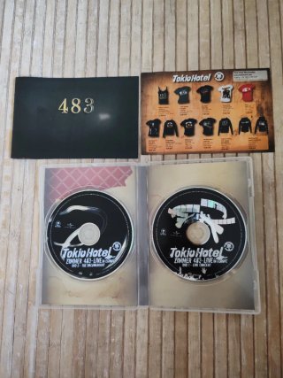 Tokio Hotel - Zimmer 483 Live in Europe 2 DVDs