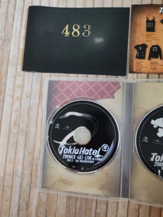 Tokio Hotel - Zimmer 483 Live in Europe 2 DVDs