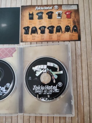 Tokio Hotel - Zimmer 483 Live in Europe 2 DVDs