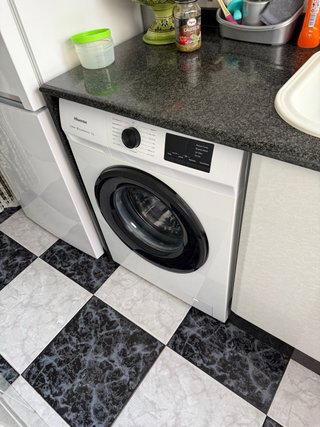 Lavadora Hisense Snowflake Drum 7kg