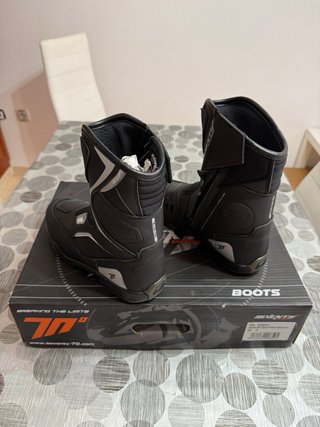 Botas Moto Touring Unisex, Talla 38.