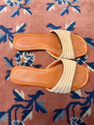 Ciabattine UGG Beige/Arancioni