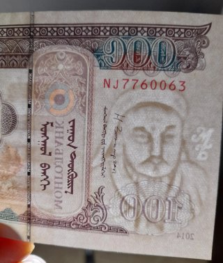 🇲🇳 Billetes Mongolia