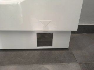 Panel frontal lavadora integrable IKEA