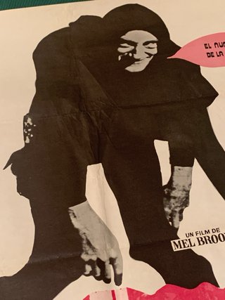Cartel El Jovencito Frankenstein (1975)
