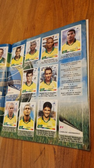 Álbum Panini Mundial Francia 98