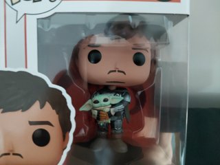 Funko POP The Mandalorian with Grogu #461, nuovo