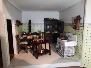 Casa de muñecas clásica