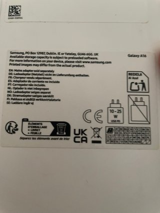 Samsung Galaxy A16 Negro