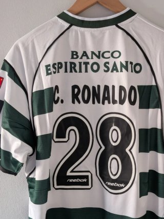 Camiseta Sporting Portugal Cristiano Ronaldo. XL