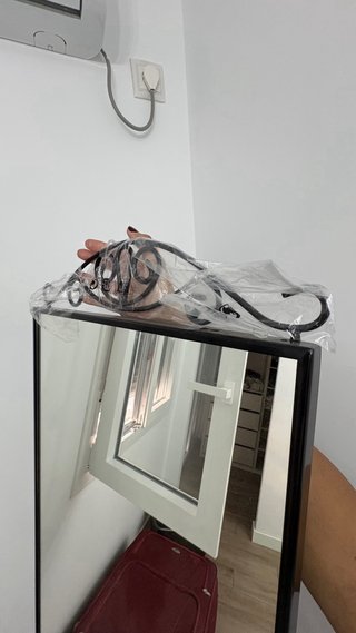 Specchio da terra Ikea Karsmund nero