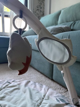 Gimnasio Bebé con Peluches y Cojín