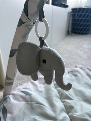 Gimnasio Bebé con Peluches y Cojín