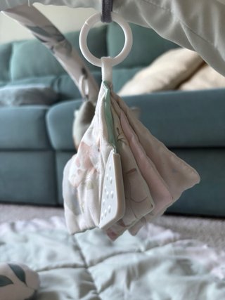 Gimnasio Bebé con Peluches y Cojín
