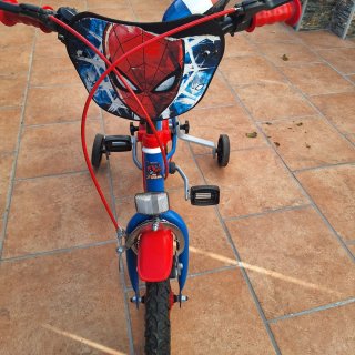 Bicicleta Infantil Spiderman 14 Pollici