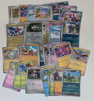 Lote 50 Cartas Pokémon Reverse