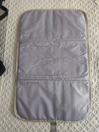 Mochila cambiador bebé negra