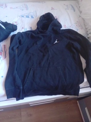 Sudadera Jordan Talla 13-15 Años Negra