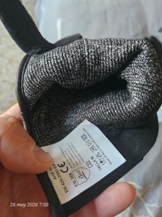 Guantes anticorte negros