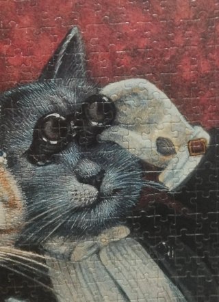 Cuadro puzzle renoir's cats 71×50 CT