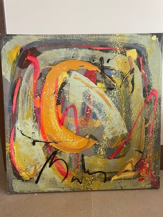 Cuadro Balcris 75x77cm Multicolor