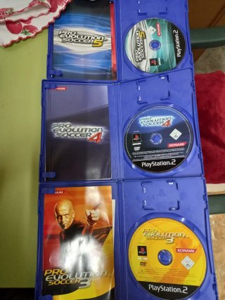 Pro Evolution Soccer 3, 4 y 5 PS2