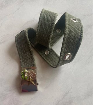 Cintura bambina AbSoul con fibbia ornamentale