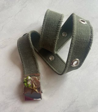 Cintura bambina AbSoul con fibbia ornamentale
