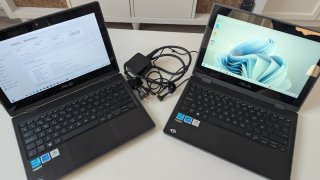 Lote 2 Portátiles Convertibles ASUS Táctiles