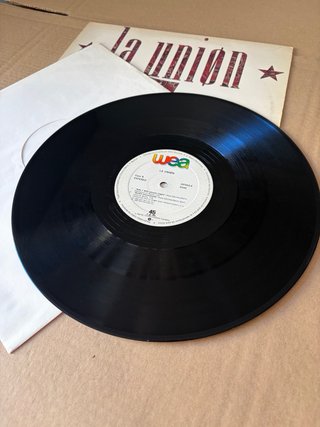 Vinilo La Unión - Mas y mas (Remix)
